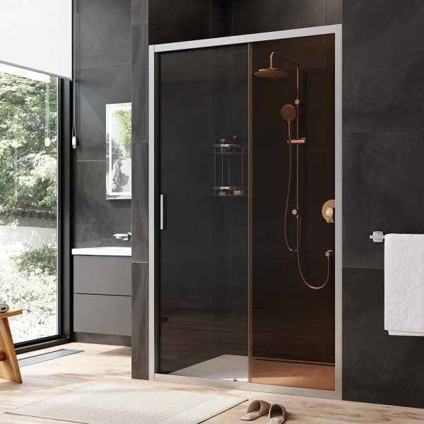 Дверь душевая в нишу AM.PM Gem W90G-120-1-195MBr