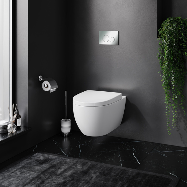 Комплект инсталляция с унитазом AM.PM Awe IS49051.111738 белый хром