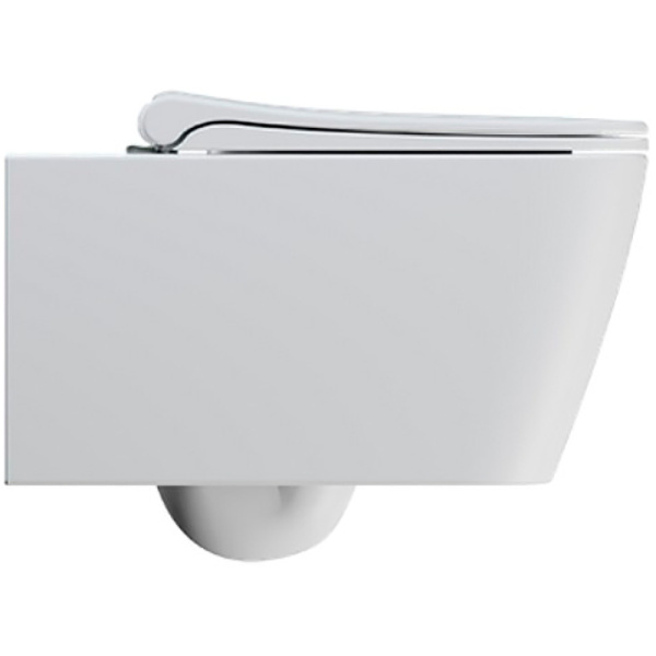 Подвесной унитаз GSI Nubes 961509 белый матовый