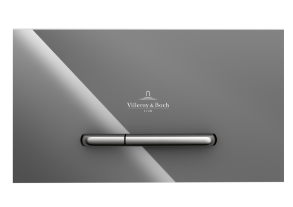 Клавиша смыва Villeroy&Boch ViConnect 922160RA серый глянцевый