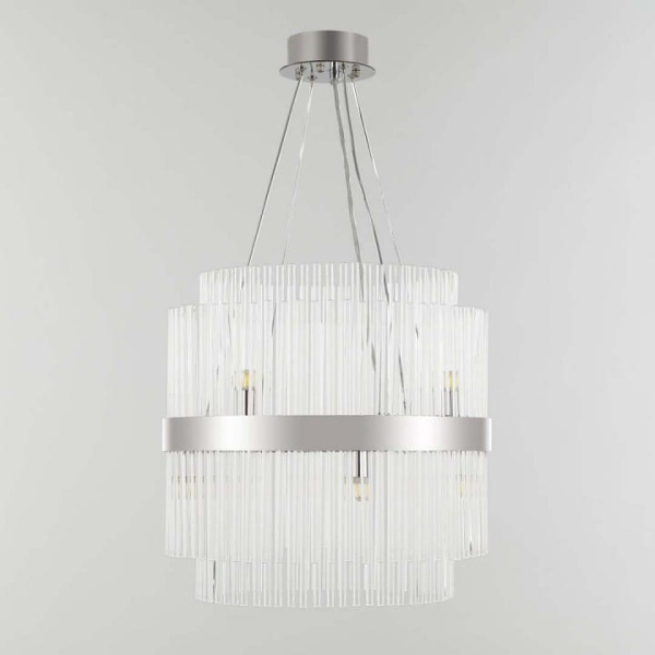 Подвесная люстра Arte Milano Бари 430110.400.8.G9.C1 CR