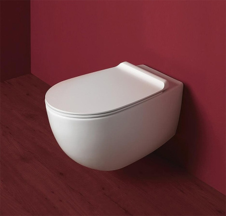 Подвесной унитаз Simas Vignoni VI18bi matt белый матовый