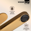 Смеситель для раковины WasserKRAFT Neckar 2103 золото