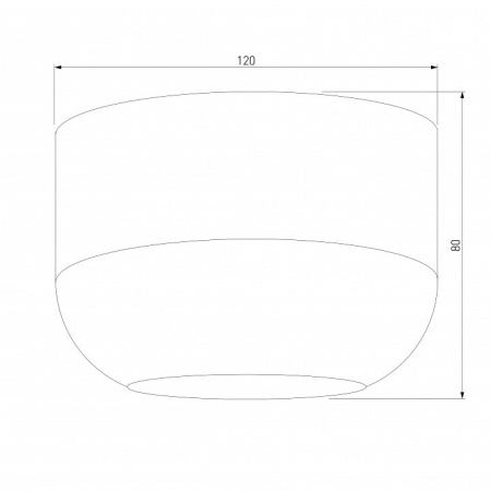 Накладной светильник Elektrostandard Onde a064199