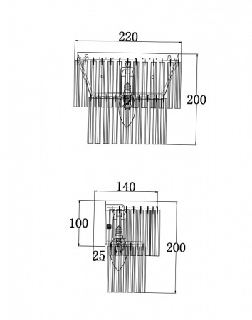 Накладной светильник Maytoni Colonne MOD093WL-01BS