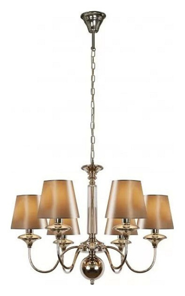 Подвесная люстра iLamp Rolling P2406-6 Nickel