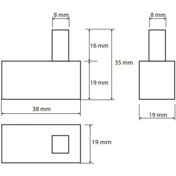 Крючок Bemeta Beta 132106132