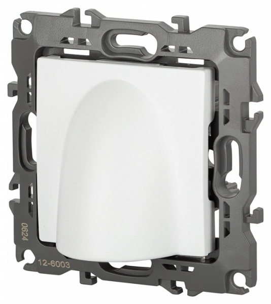 Розетка для вывод кабеля без рамки Эра Эра 12 12-6003-01М