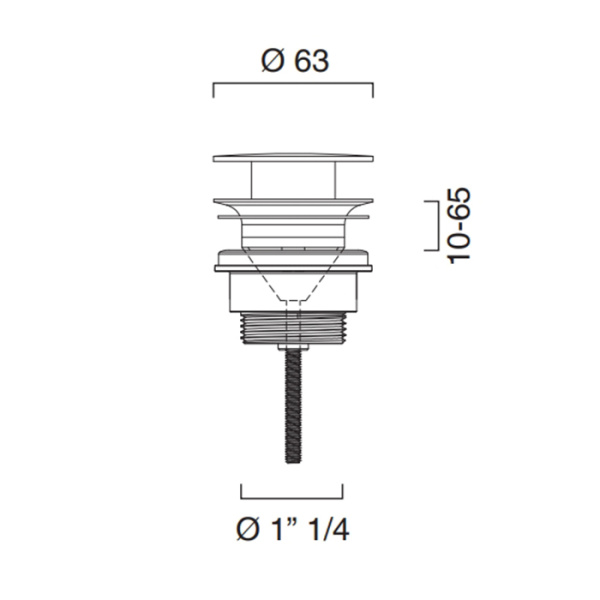 Донный клапан Catalano 9050310061