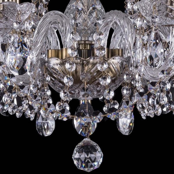 Подвесная люстра Bohemia Ivele Crystal 1402 1402/6/195/Pa