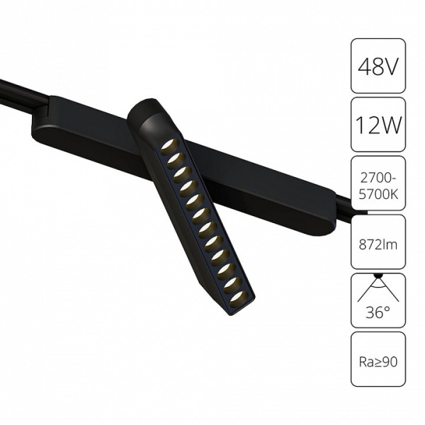 Светильник на штанге Arte Lamp Rapid A2961PL-1BK
