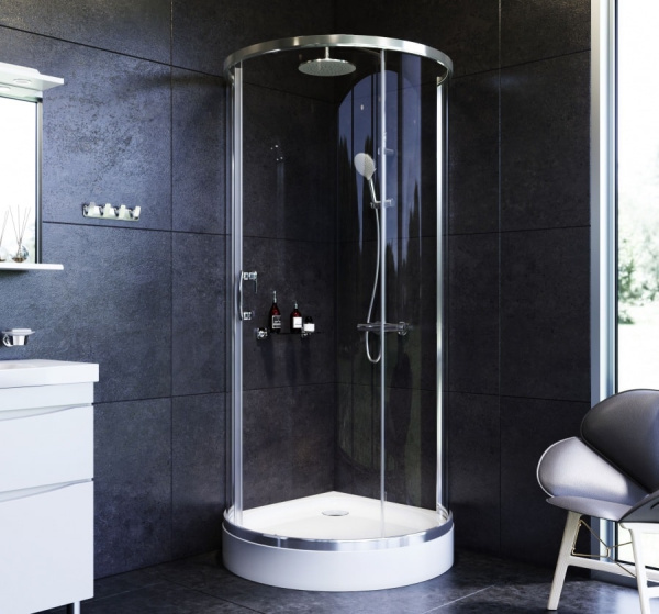 Душевое ограждение AM.PM Like W83G-333-095CT без поддона 95x95см