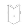 Душевой уголок Vincea Garda VSS-1G8090CLB