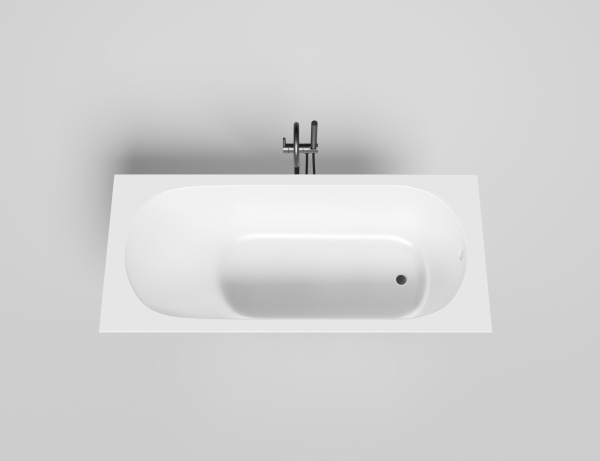 Ванна из искусственного камня Salini Ornella 170x75 102311GF покраска по RAL полностью