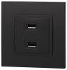 Розетка 2хUSB type A без рамки Эра Эра Elegance 14-4110-05