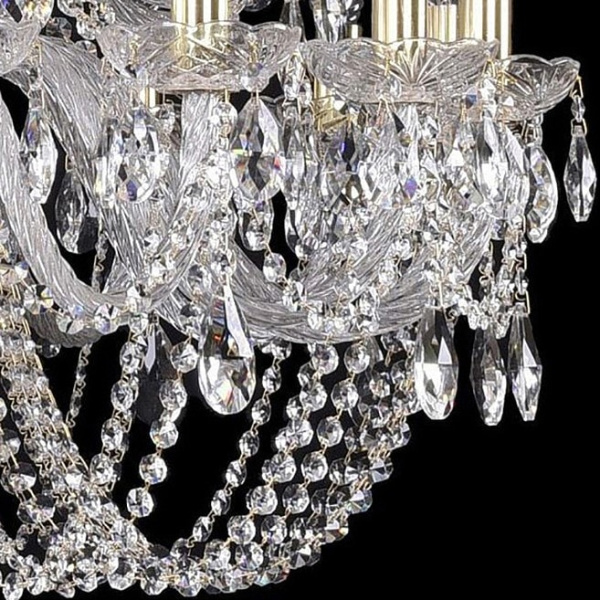 Подвесная люстра Bohemia Ivele Crystal 1402 1402/16+8+4/300/XL-123/3D/G