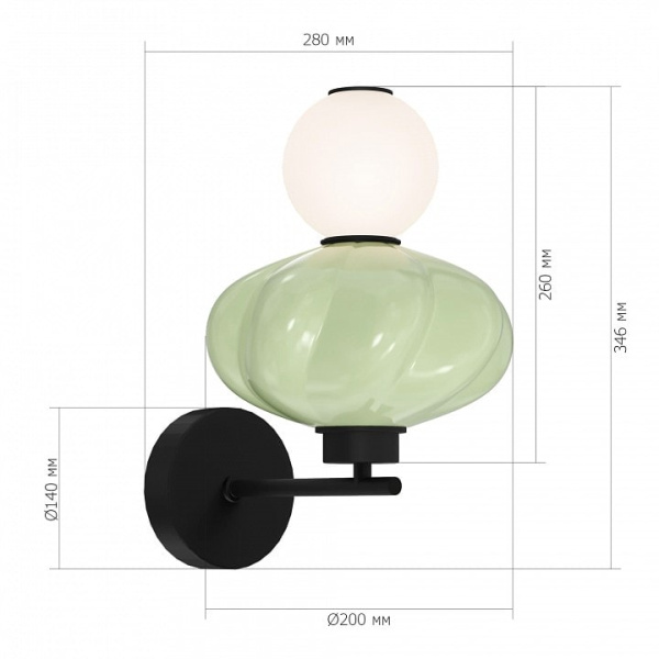 Бра ST-Luce FLORENTINI SL6134.401.01