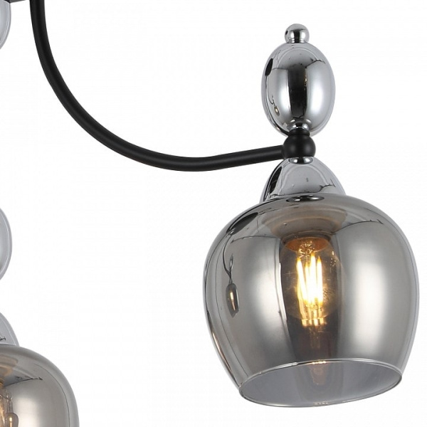 Потолочная люстра ILLUMICO IL8258-3COU-79 BK CR