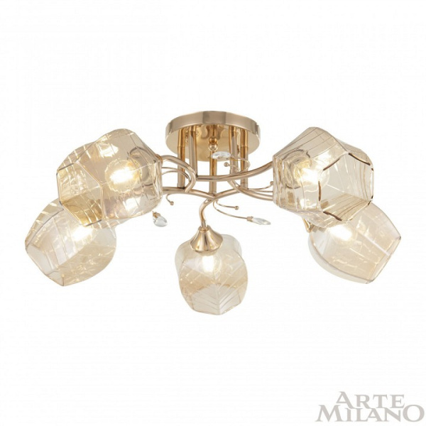 Потолочная люстра Arte Milano AMALFI-328106 328106/5 FG