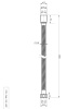 Душевой шланг Cezares CZR-FMM-150-NOP черный