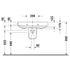 Раковина 80x52,5 см Duravit Happy D.2 2316800000