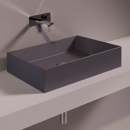 Раковина Simas Agile 60 AG60 antracite matt антрацит матовый