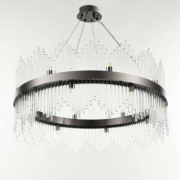 Подвесная люстра Arte Milano Бари 430110.800.16.G9.A1 BK