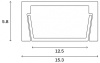 Короб накладной Hesby Lighting Line HSBL_0196