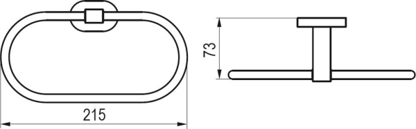 Полотенцедержатель Ravak Chrome CR 300.00 X07P190