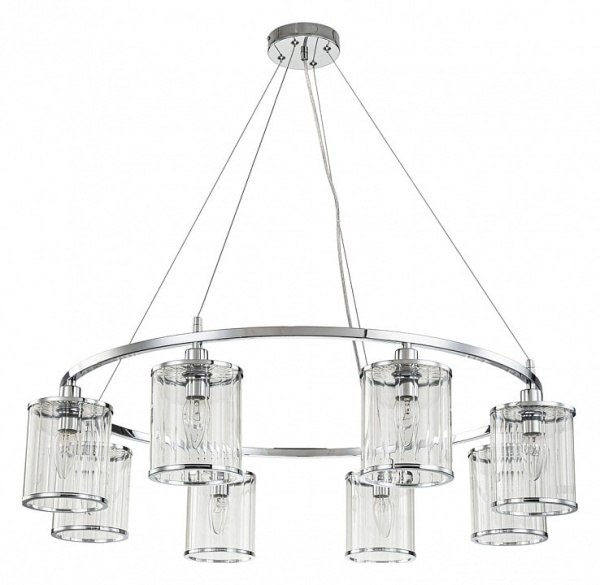 Подвесная люстра Indigo Dante 13022/8P Chrome