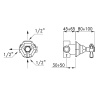 Переключатель Stella Eccelsa EC 01202 AU00 золото