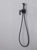 Гигиенический душ Abber Wasserfall AF8625B со смесителем черный матовый