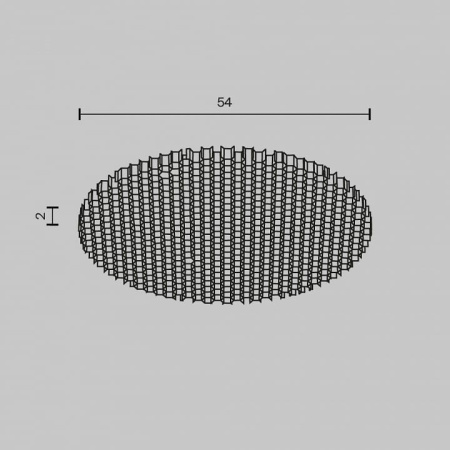 Сотовый фильтр Maytoni Technical Фокус HoneyComb-D52