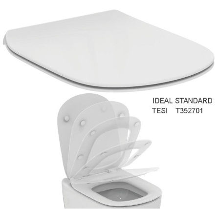 Сиденье для унитаза Ideal Standard Tesi T352701 микролифт