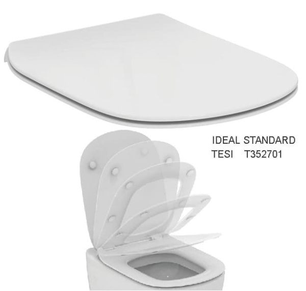 Сиденье для унитаза Ideal Standard Tesi T352701 микролифт