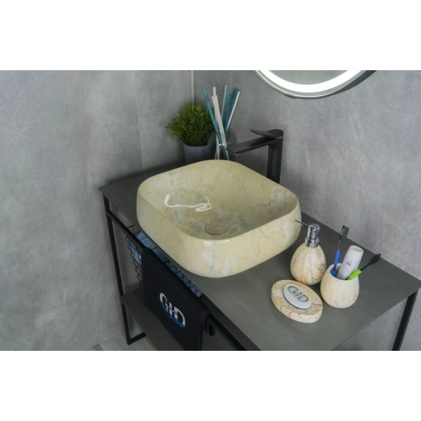 Раковина 45x40 см GID Stone Edition Mnc188