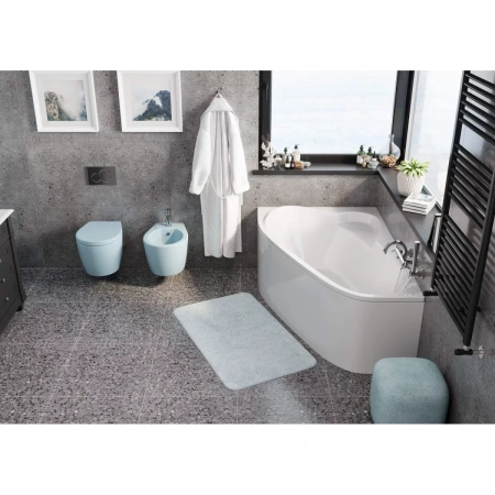 Акриловая ванна 160x105 см L Vagnerplast Selena VPBA163SEL3LX-04