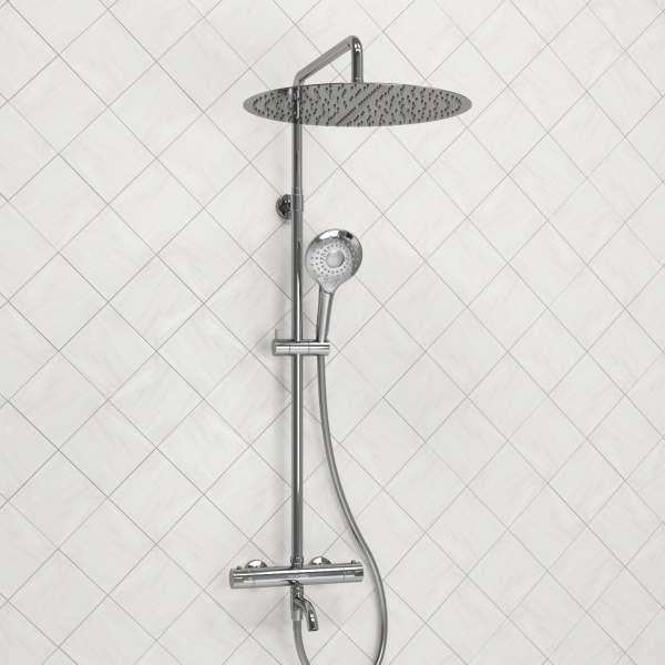 Душевая стойка WasserKRAFT A188.117.101.087.CH Thermo