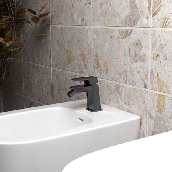 Смеситель для биде Paini Nove 09YO304 черный матовый