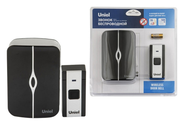 Звонок беспроводной Uniel UDB UL-00006434