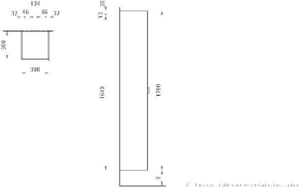 Шкаф-пенал Laufen Space 4.1090.1.160.100.1