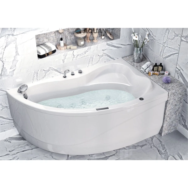 Акриловая ванна 149x89,5 см правая Aquanet Atlanta 00205327