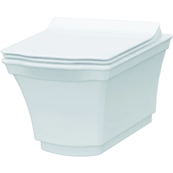 Унитаз подвесной Boheme Hermitage 951 безободковый, белый