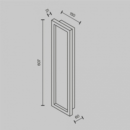 Накладной светильник Maytoni Orign MOD311WL-L55B3K