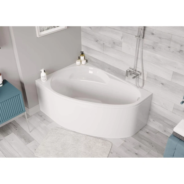 Акриловая ванна 150x100 см L Vagnerplast Flora VPBA151FLA3LX-04