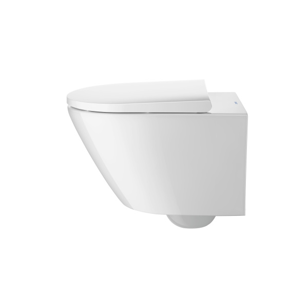 Подвесной унитаз Duravit D-Neo 45770900A1 Rimless с сиденьем с плавным закрыванием