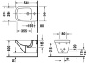 Биде подвесное Duravit DuraStyle 2282150000