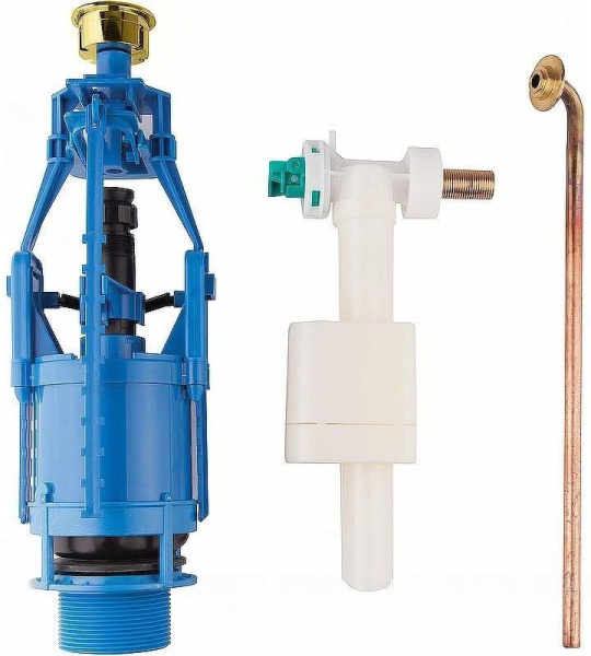 Механизм смыва Azzurra Tulip B19002FORO/40 с кнопкой