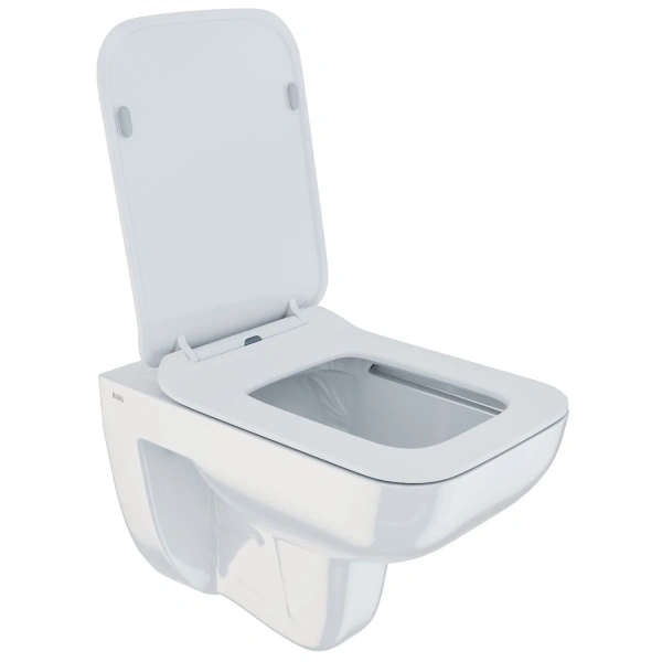 Унитаз подвесной IDDIS Vibe VIBRDSEi25 безободковый, с сиденьем микролифт, белый