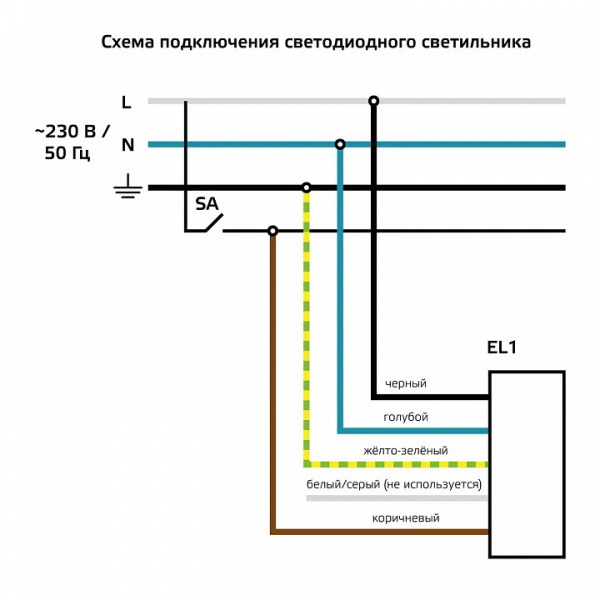 Светильник для потолка Армстронг Gauss MiR G1-A0-00070-01GA2-4003040
